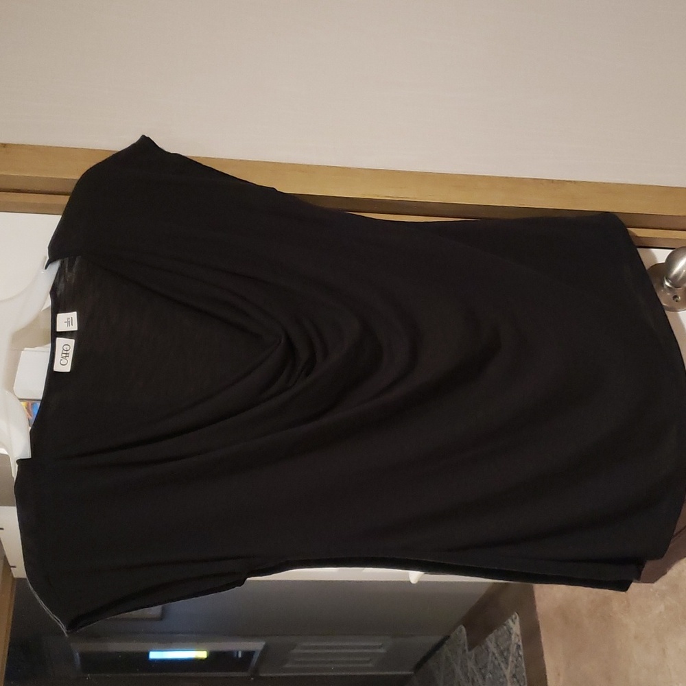 Cato black blouse